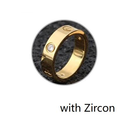 Trendy Zircon Ring For Men/Women