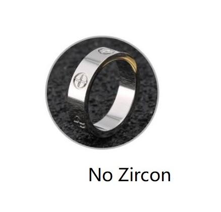 Trendy Zircon Ring For Men/Women