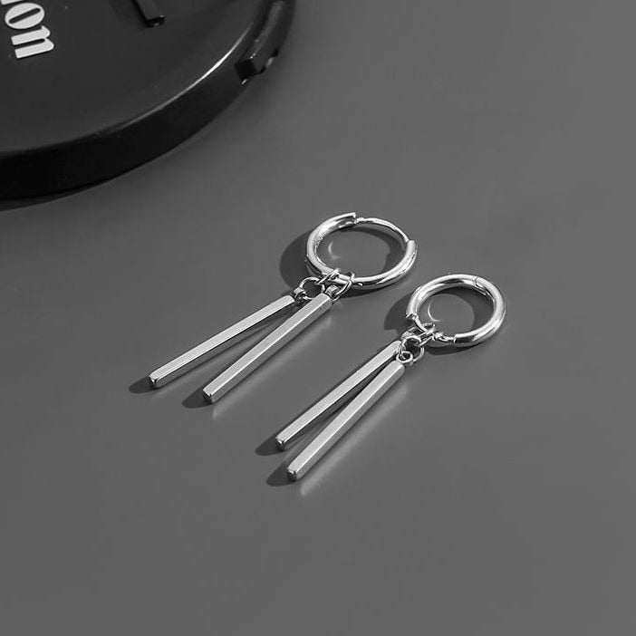 Stainless Steel Earrings for Men
