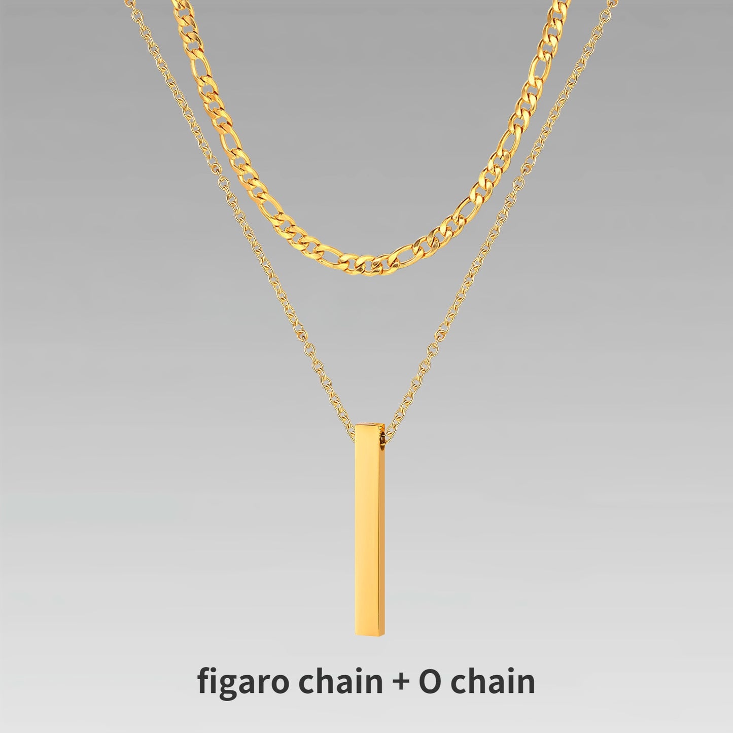Vertical Bar Necklaces for Men