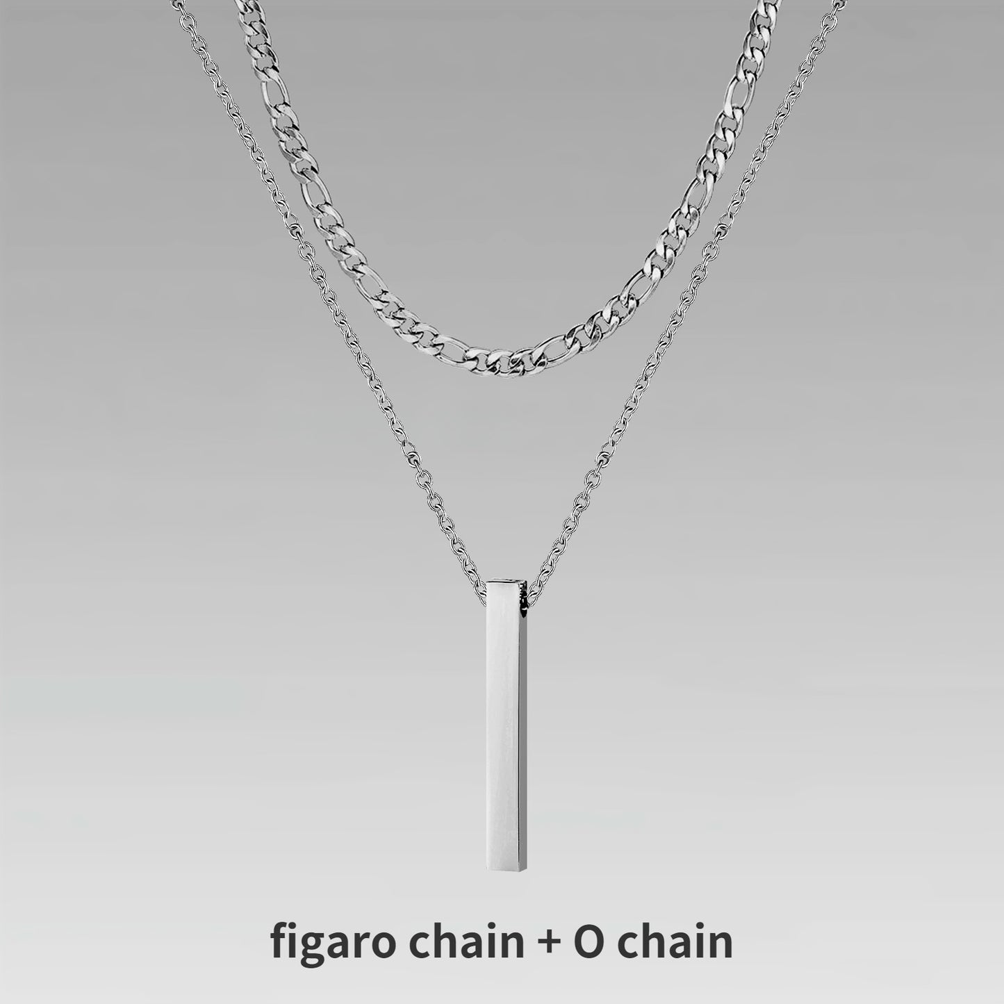 Vertical Bar Necklaces for Men