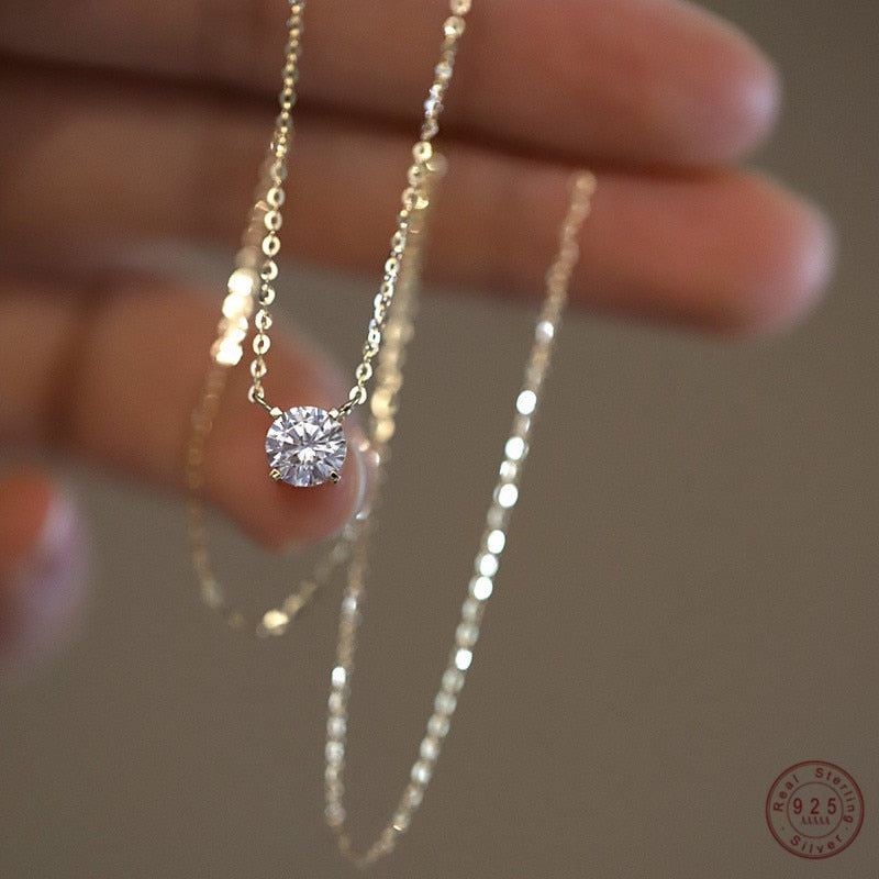 Sterling Silver Necklace For Women