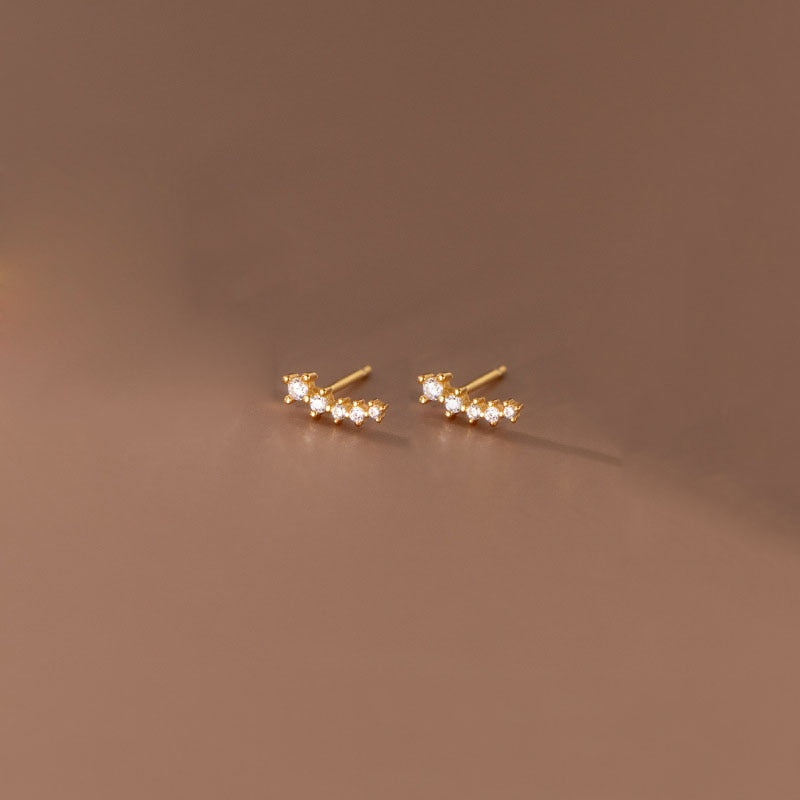 Small Silver Stud Earrings For Women