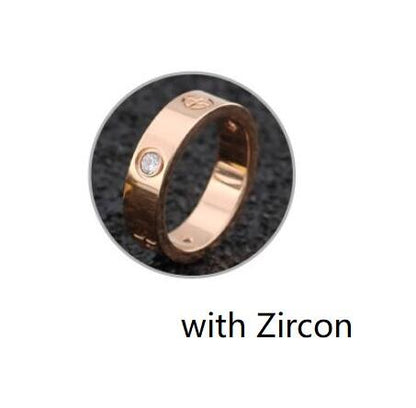Trendy Zircon Ring For Men/Women