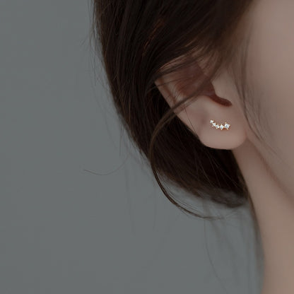 Small Silver Stud Earrings For Women