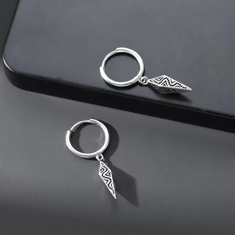 Stainless Steel Earrings for Men